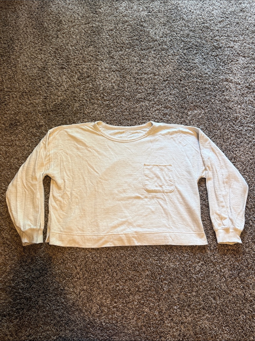 Aerie cream sweatshirt